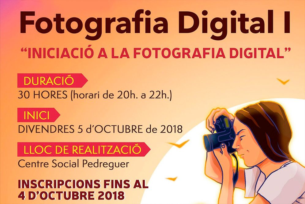 curs iniciacio a la fotografia digital 2018
